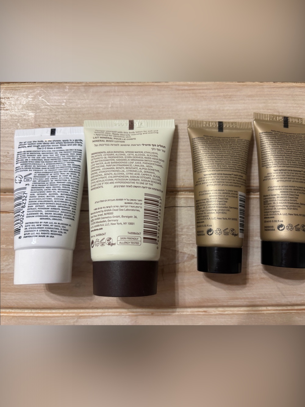 AHAVA Mineral Body Lotion & Youth Booster Tubes (97) - Picture 2 of 2